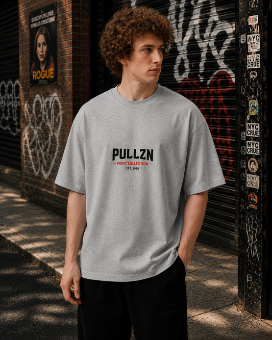 PULLZN Fight Collection Oversized Heavyweight Tee