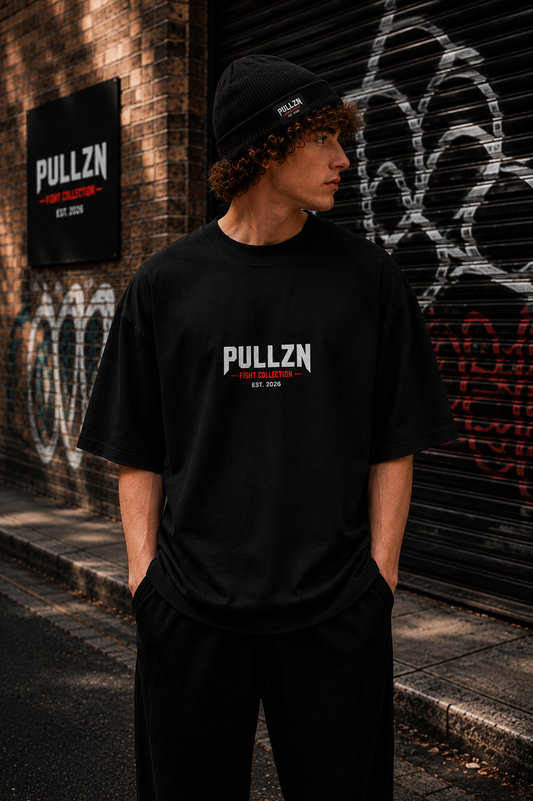 PULLZN Fight Collection Oversized Heavyweight Tee