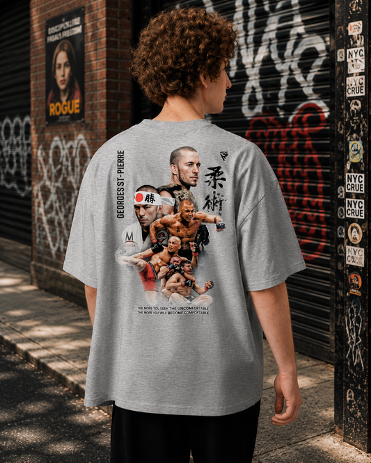 PULLZN Fight Collection Oversized Heavyweight Tee