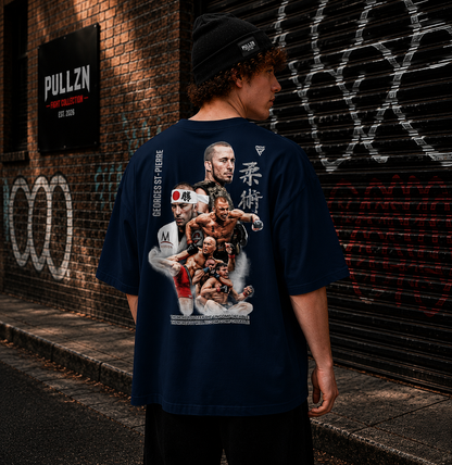 PULLZN Fight Collection Oversized Heavyweight Tee