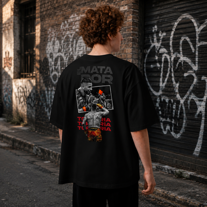PULLZN Fight Collection Oversized Heavyweight Tee