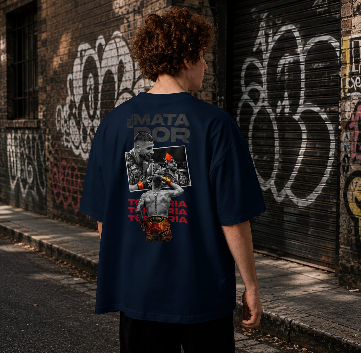 PULLZN Fight Collection Oversized Heavyweight Tee