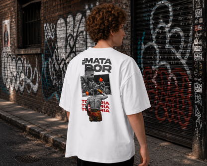 PULLZN Fight Collection Oversized Heavyweight Tee